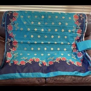 Beautiful  Cotton  Silk Woven Saree With BP